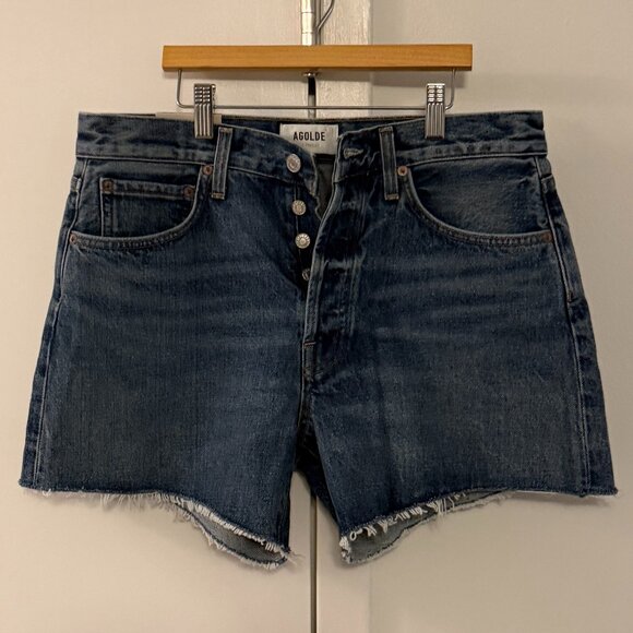 NWT AGOLDE Parker Long Short Size 28 - Picture 1 of 2